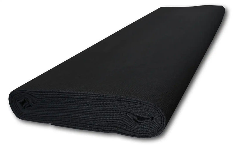 Zweigart Aida 18 Count Needlework Fabric Color 720 Black Fabric - HobbyJobby