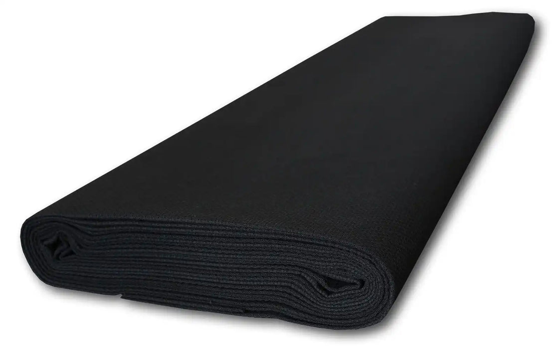 Zweigart Aida 18 Count Needlework Fabric Color 720 Black Fabric - HobbyJobby